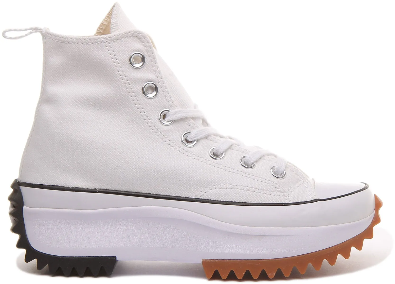 Converse 166799C All Star Hike Hi In White for Unisex Shoes Converse