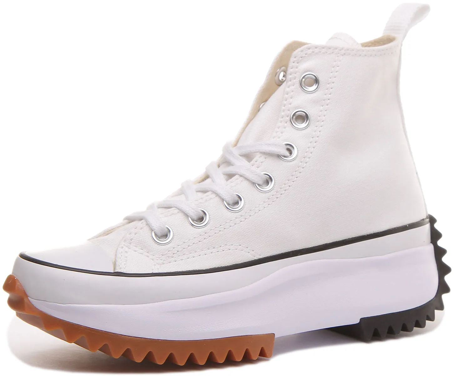 Converse 166799C All Star Hike Hi In White for Unisex Shoes Converse