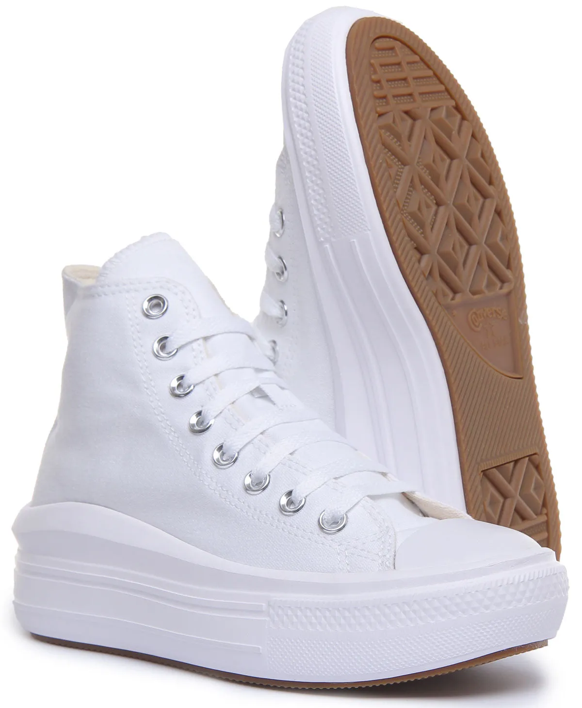 Converse 568498C CT All Star Hi Trainer In White Black For Women Shoes Converse