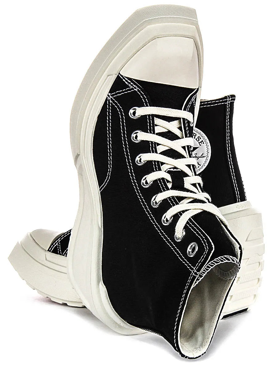 Converse A06478C De Luxe Wedge In Black White For Women Shoes Converse