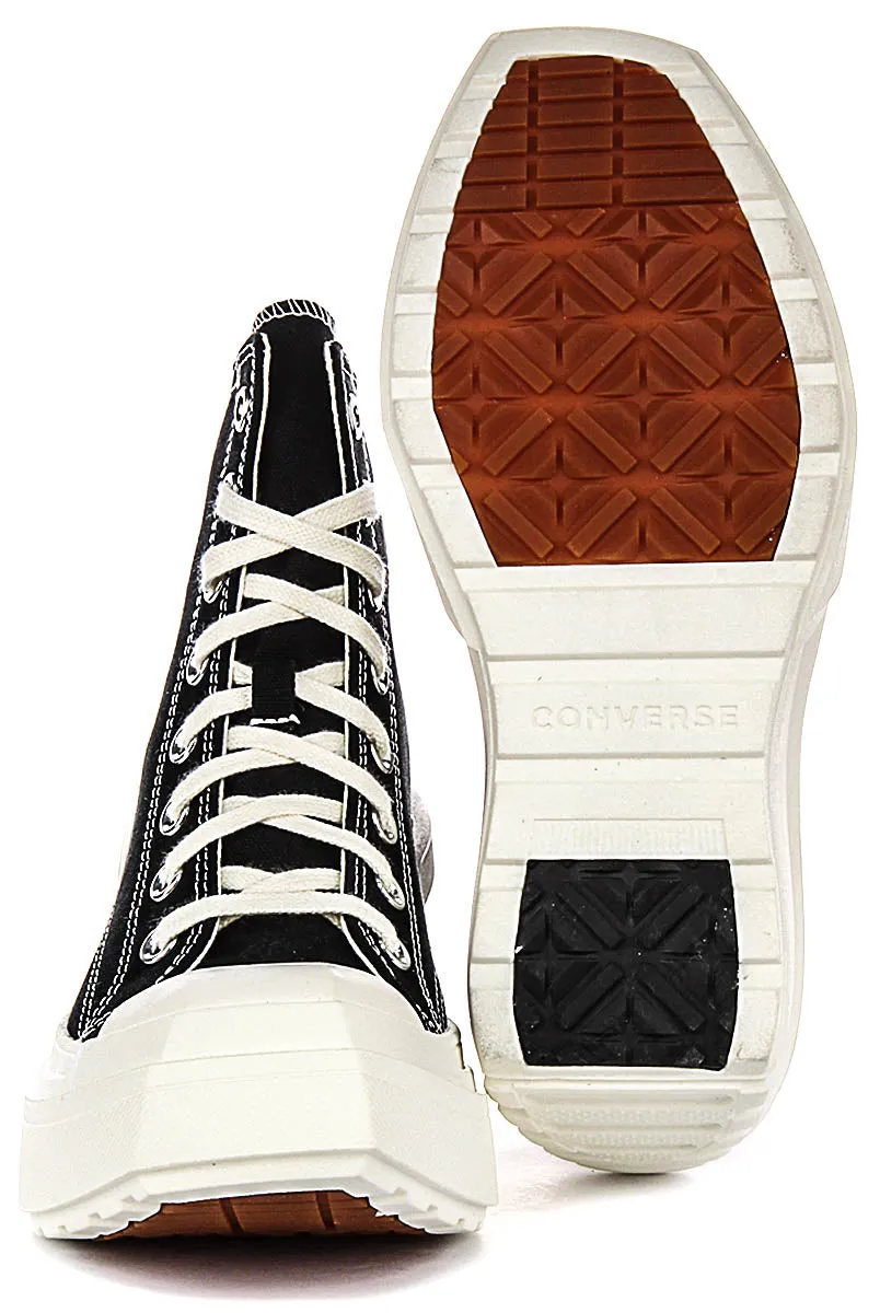 Converse A06478C De Luxe Wedge In Black White For Women Shoes Converse