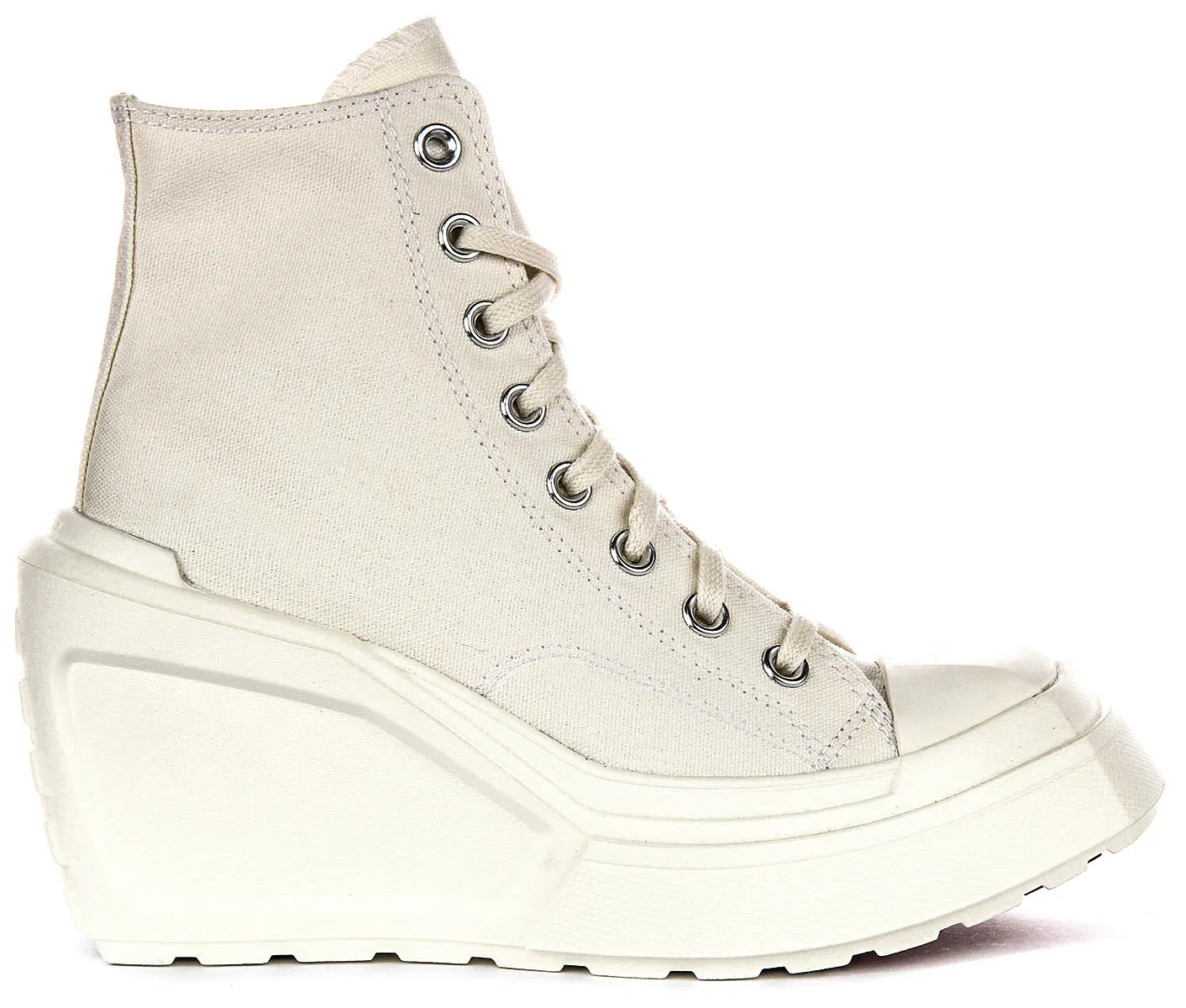Converse A06479C De Luxe Wedge In White For Women Shoes Converse