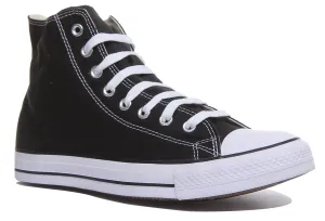 Converse All Star Hi Core Canvas Trainer In Black Shoes Converse
