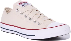 Converse All Star Low Top 159485C In Beige Shoes Converse