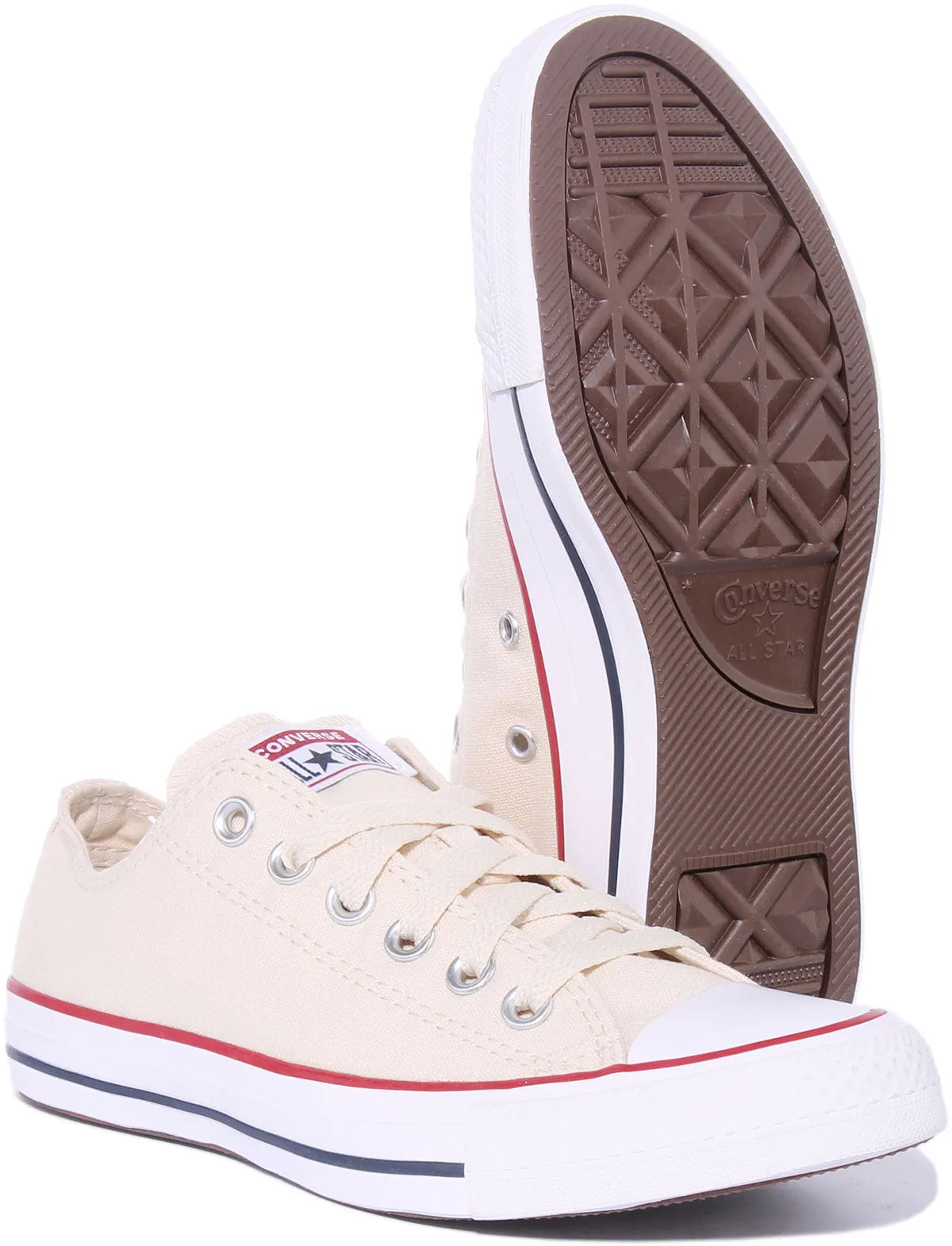 Converse All Star Low Top 159485C In Beige Shoes Converse