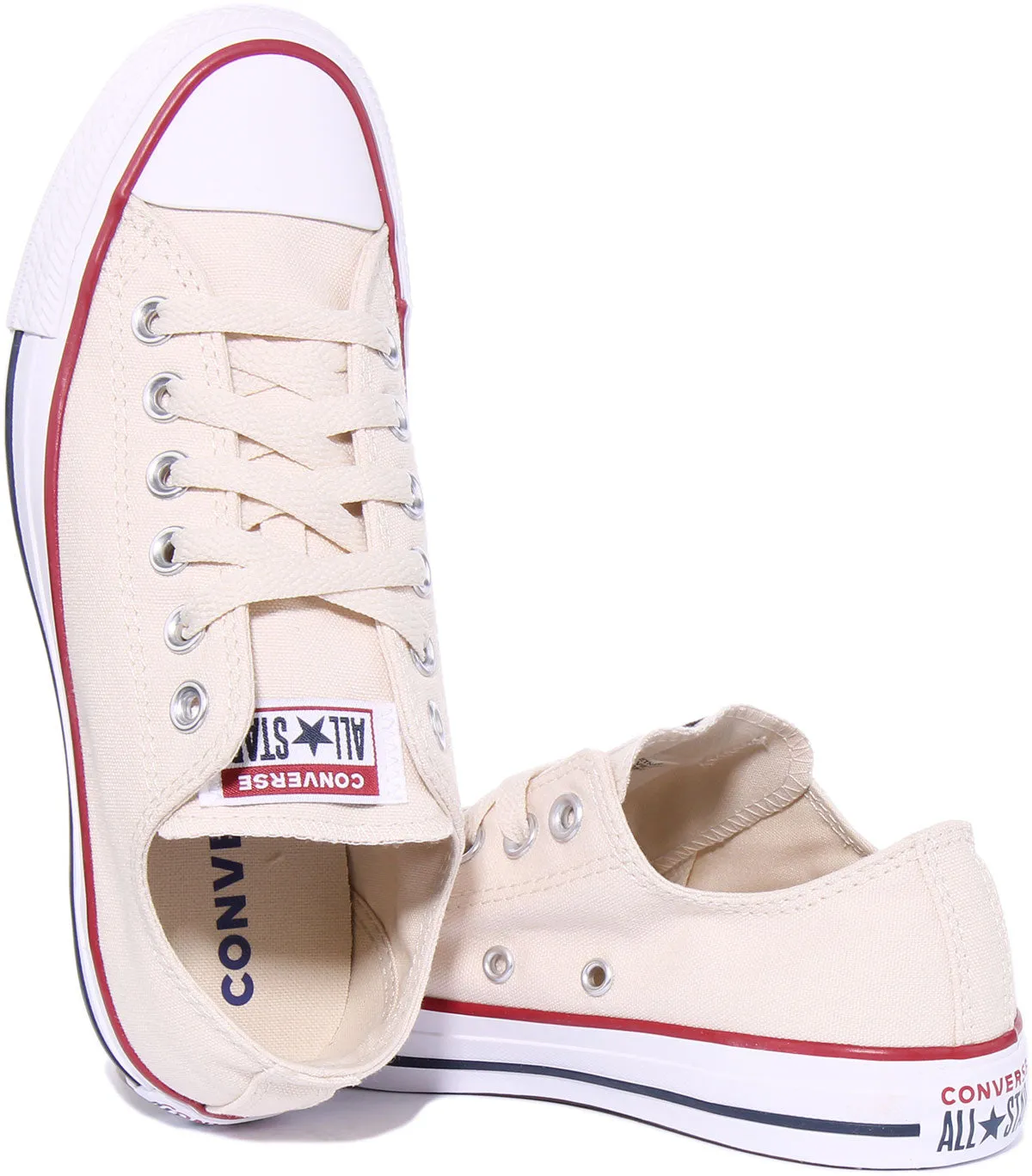 Converse All Star Low Top 159485C In Beige Shoes Converse