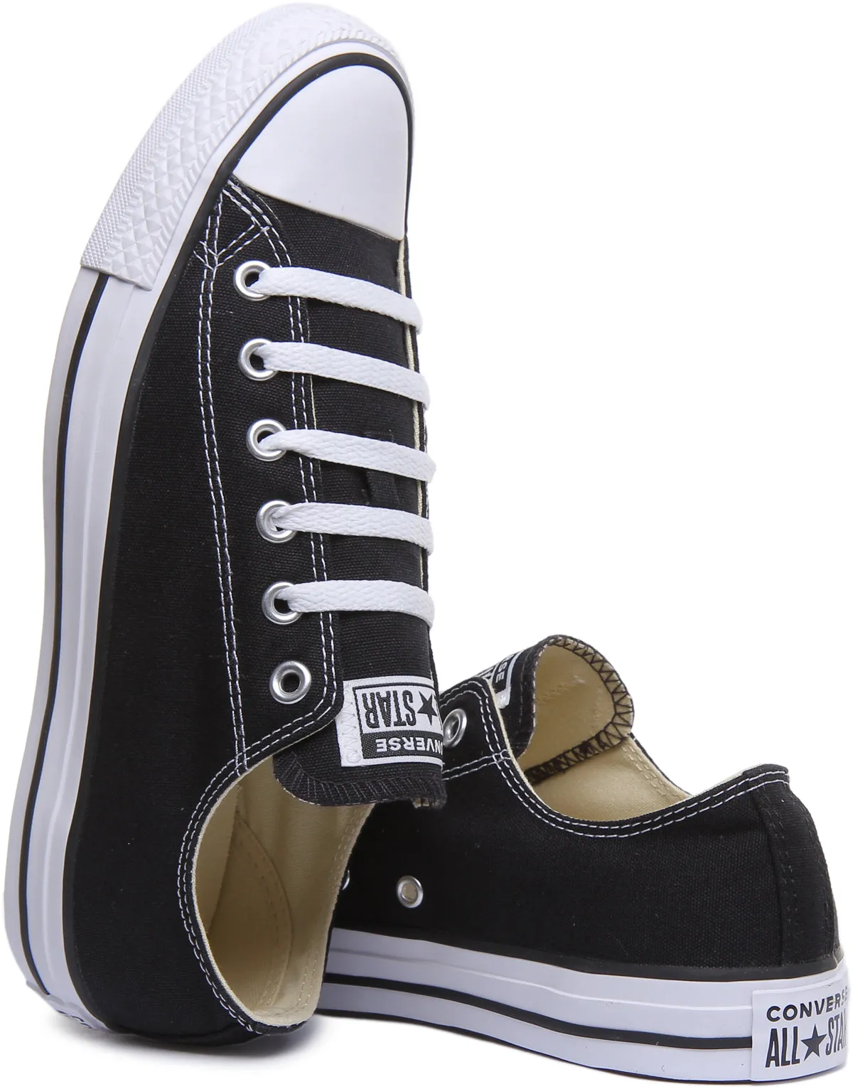 Converse All Star Low Trainer In Black For Men Shoes Converse