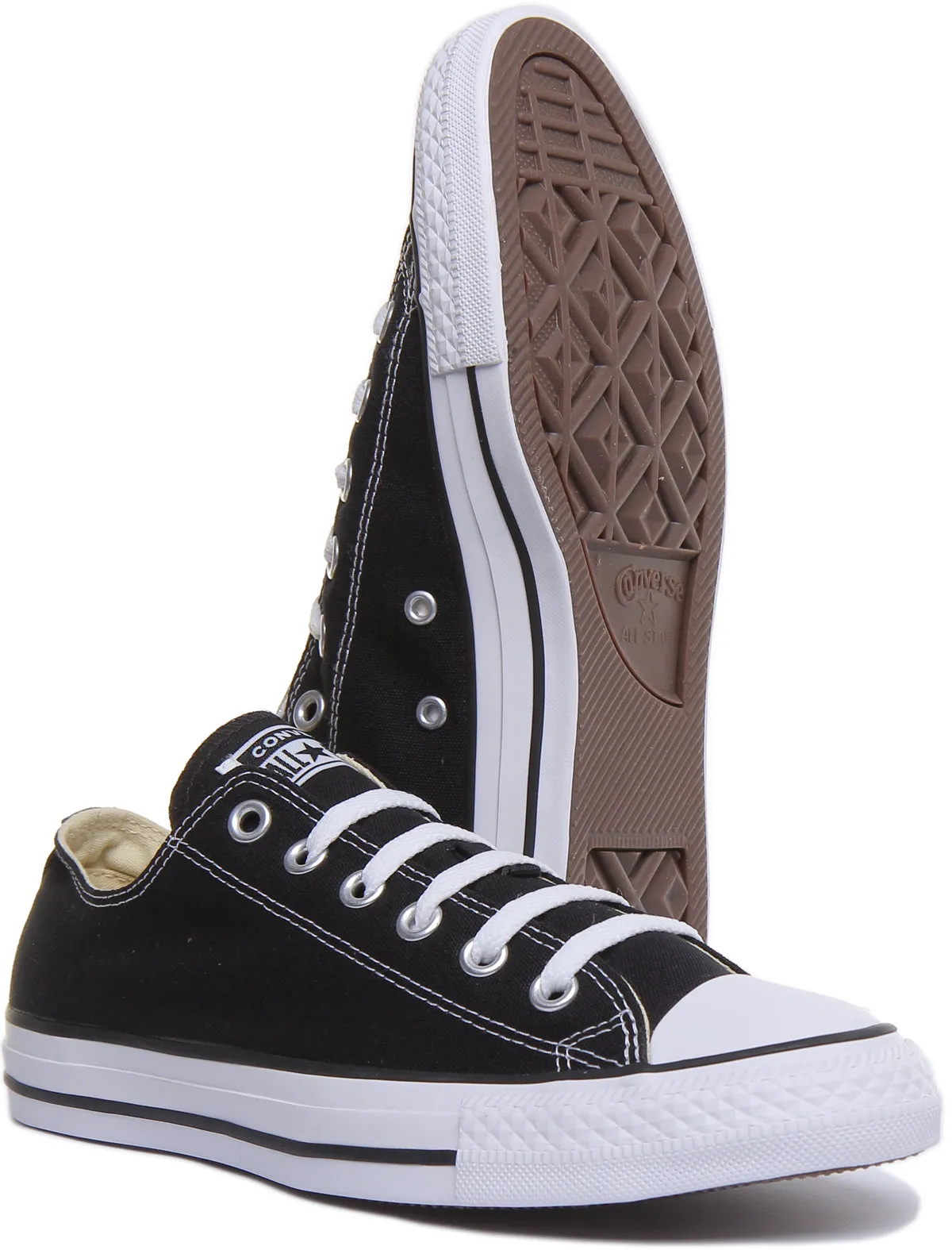 Converse All Star Low Trainer In Black For Men Shoes Converse