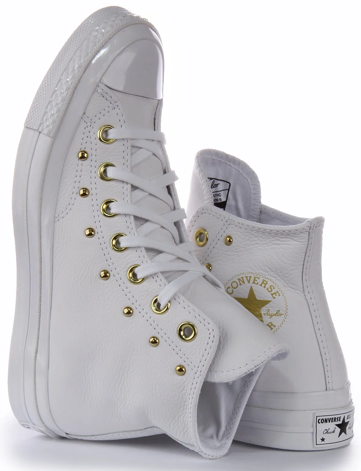 Converse Chuck 70s A06808C In White Gold Studd For Women Shoes Converse