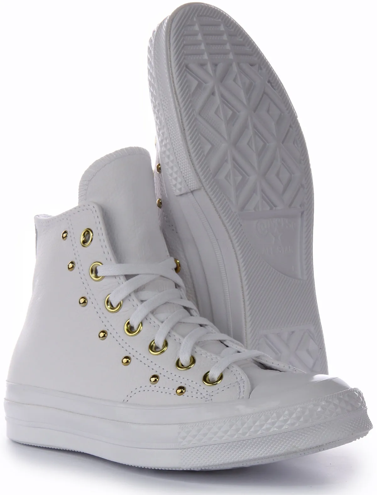 Converse Chuck 70s A06808C In White Gold Studd For Women Shoes Converse