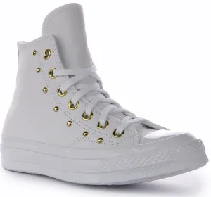 Converse Chuck 70s A06808C In White Gold Studd For Women Shoes Converse