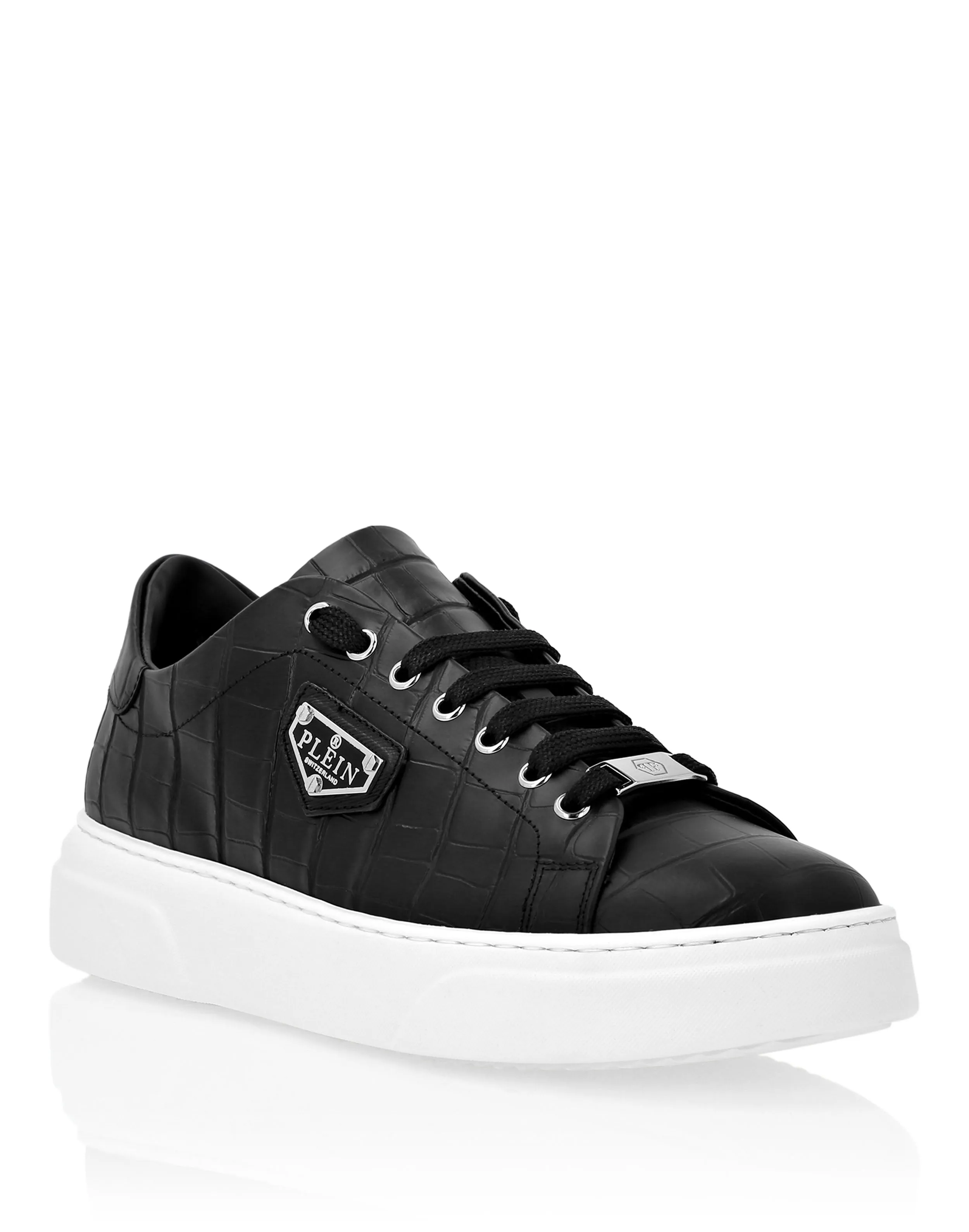 Crocco Lo-Top Sneakers Iconic Plein