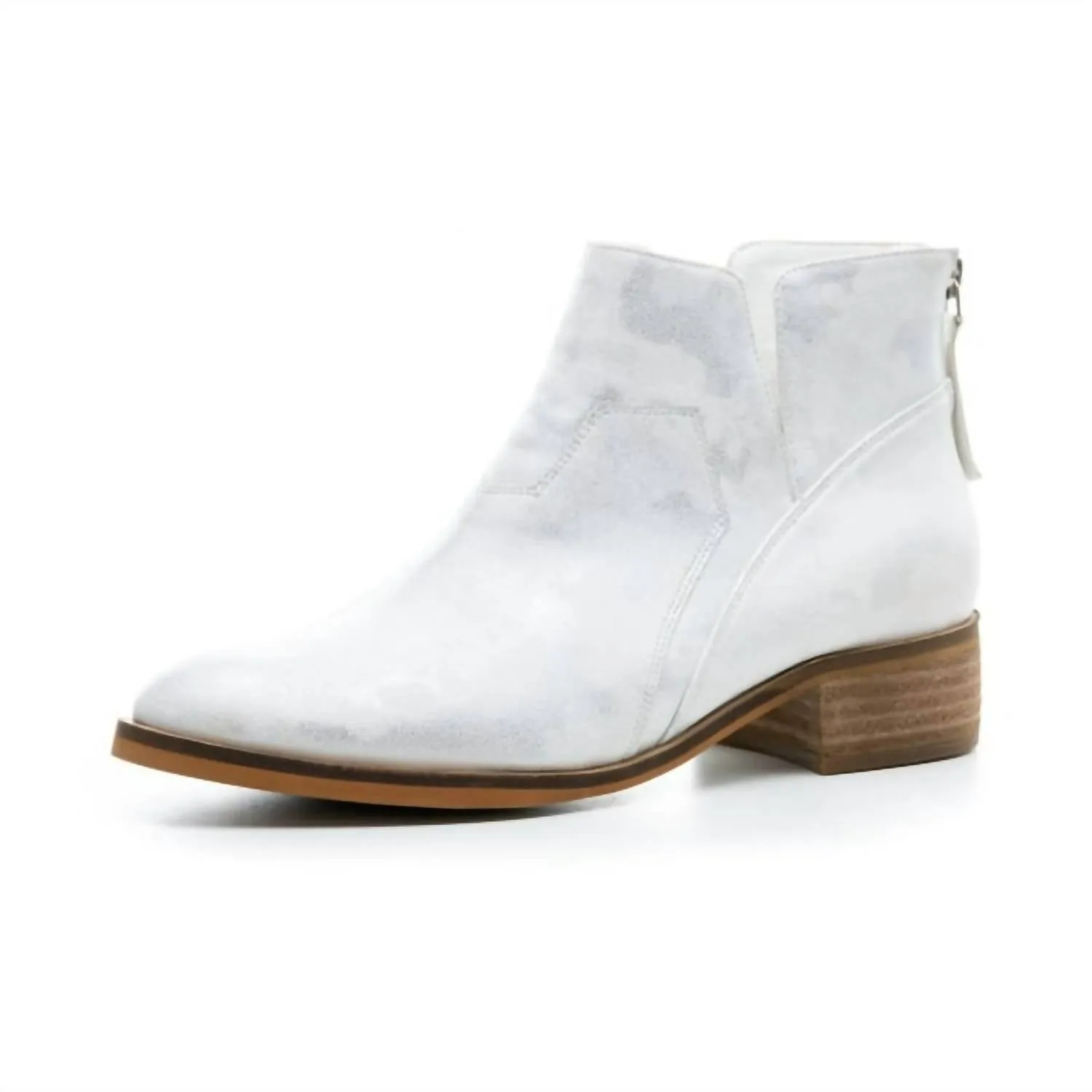 Curry Booties In White