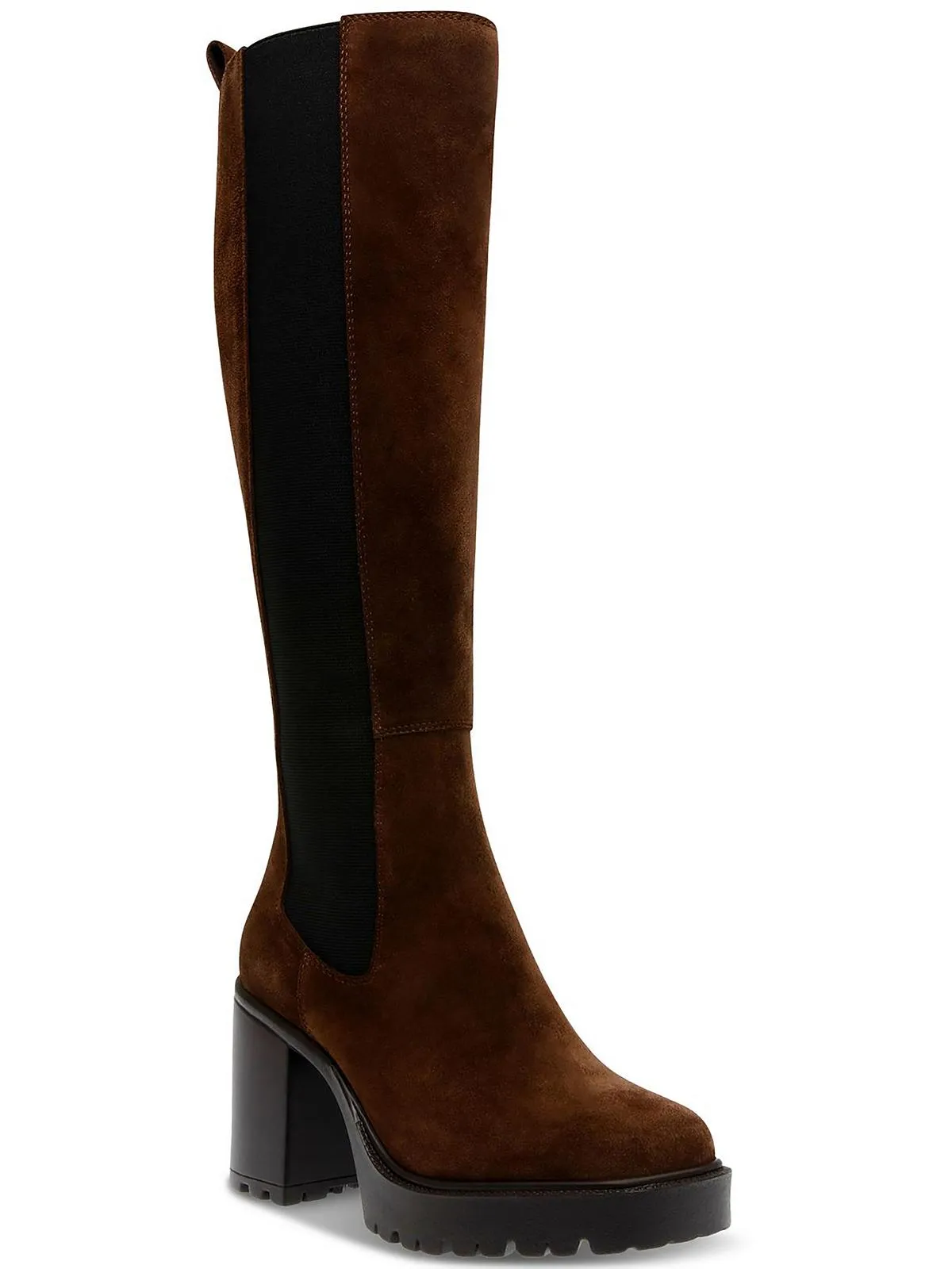 Deegan Womens Suede Tall Knee-High Boots
