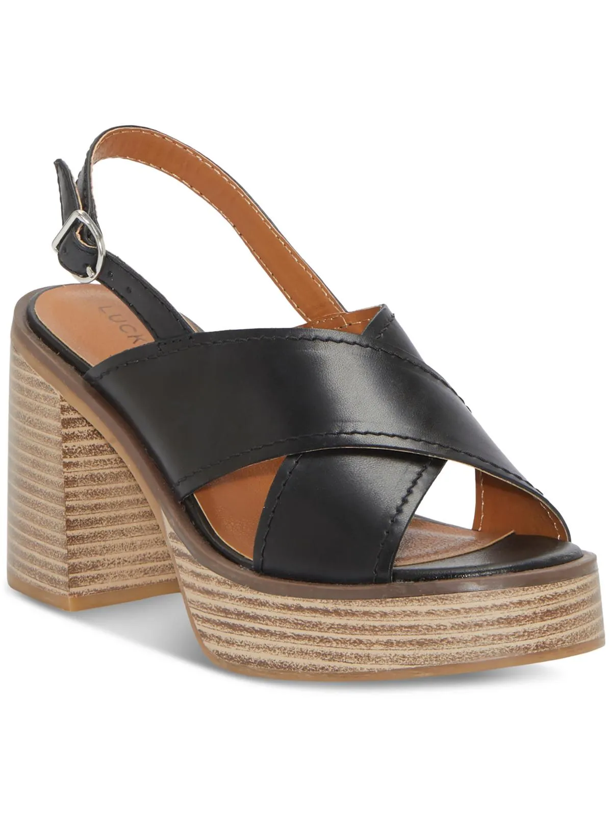 Delmie Womens Block Heel
