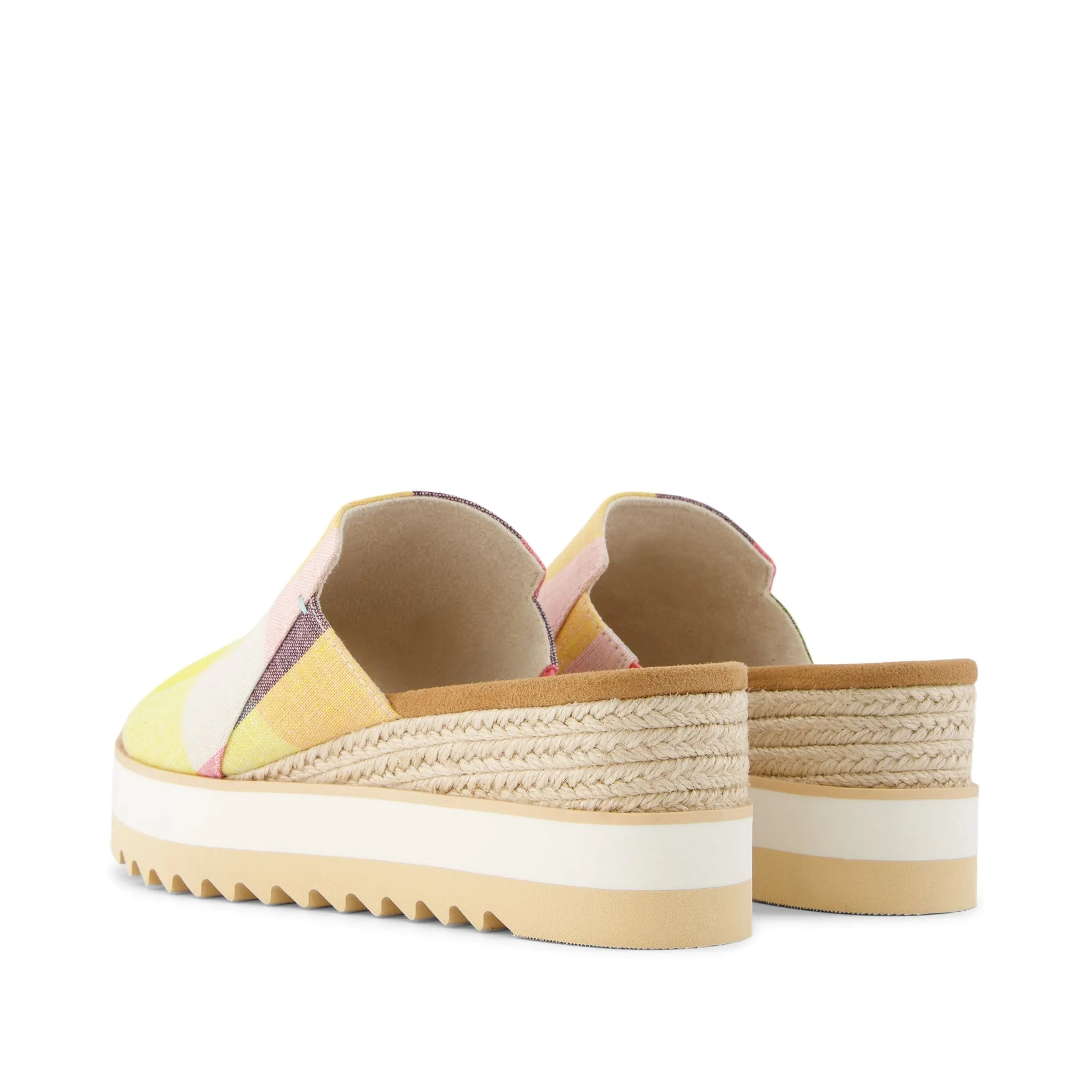 Diana Picnic Plaid Mule Sandal