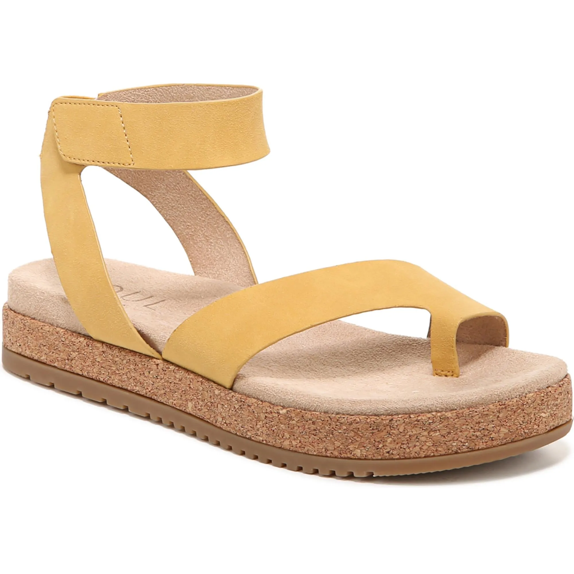 Divina Womens Faux Leather Ankle Strap Platform Sandals