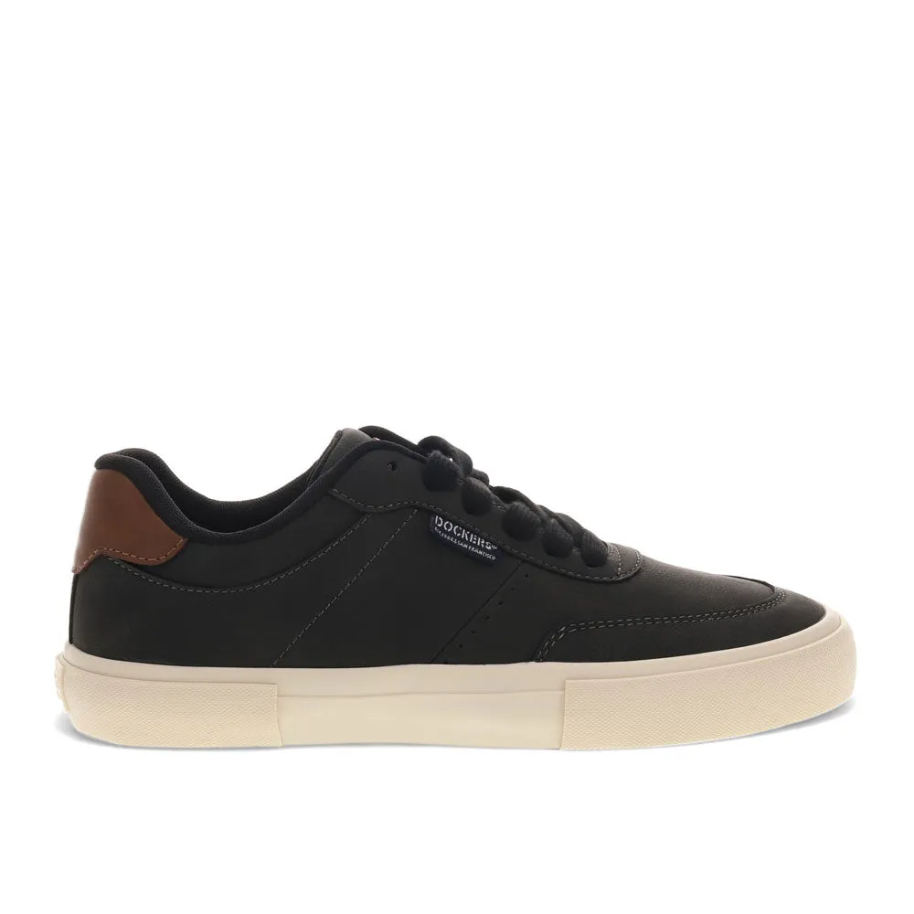 Dockers Mens Marco Synthetic Leather Casual Lace Up Sneaker Shoe