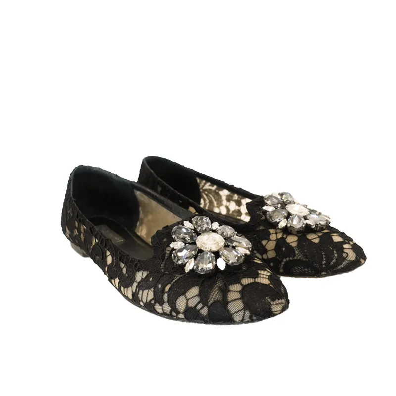 Dolce & Gabbana 'Vally' Flats - 36.5