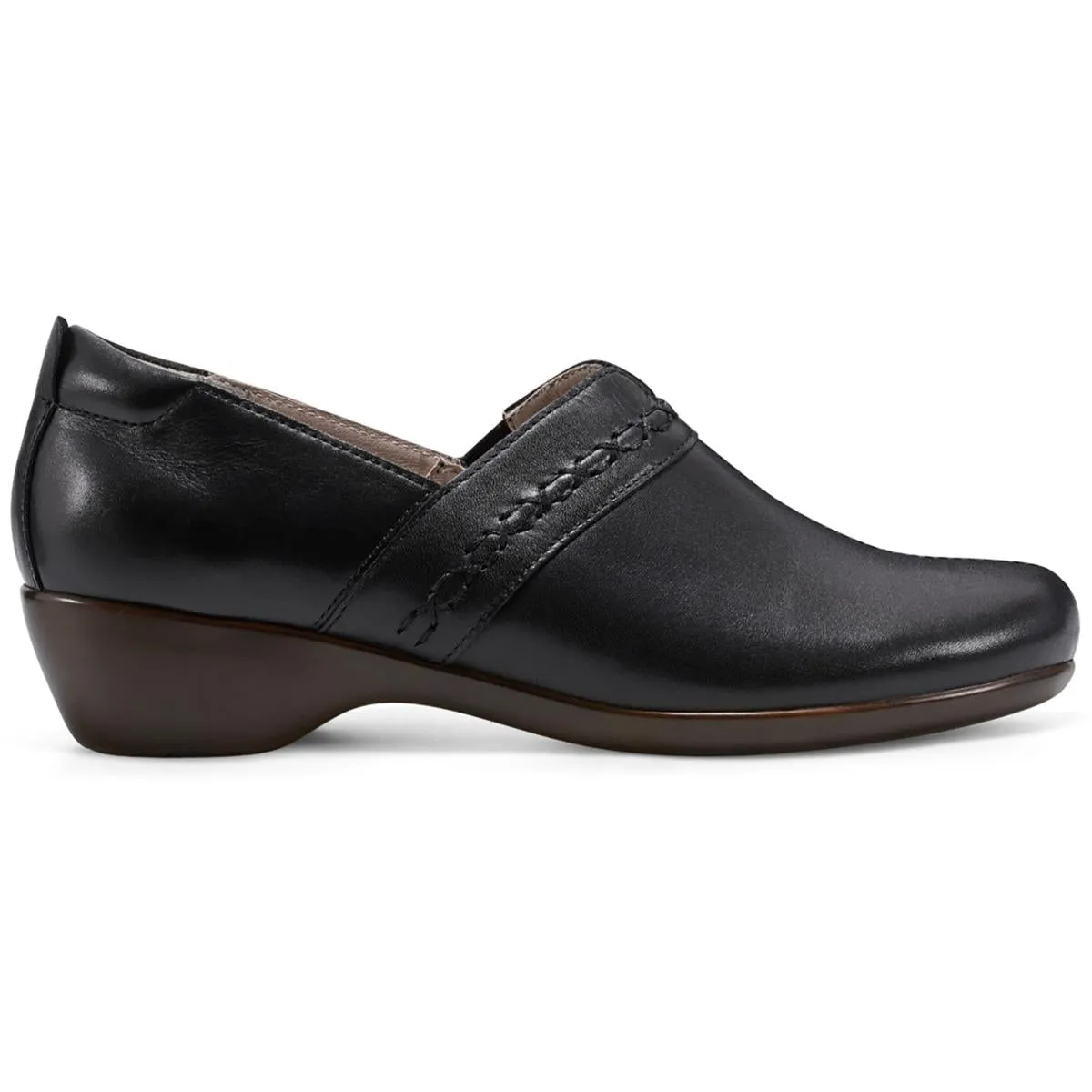 Dolores Womens Leather Laceless Loafers