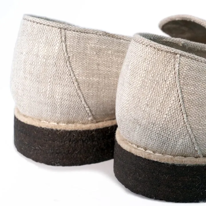 Donata Women's Organic Cotton & Linen Mocassins | Multiple Colours