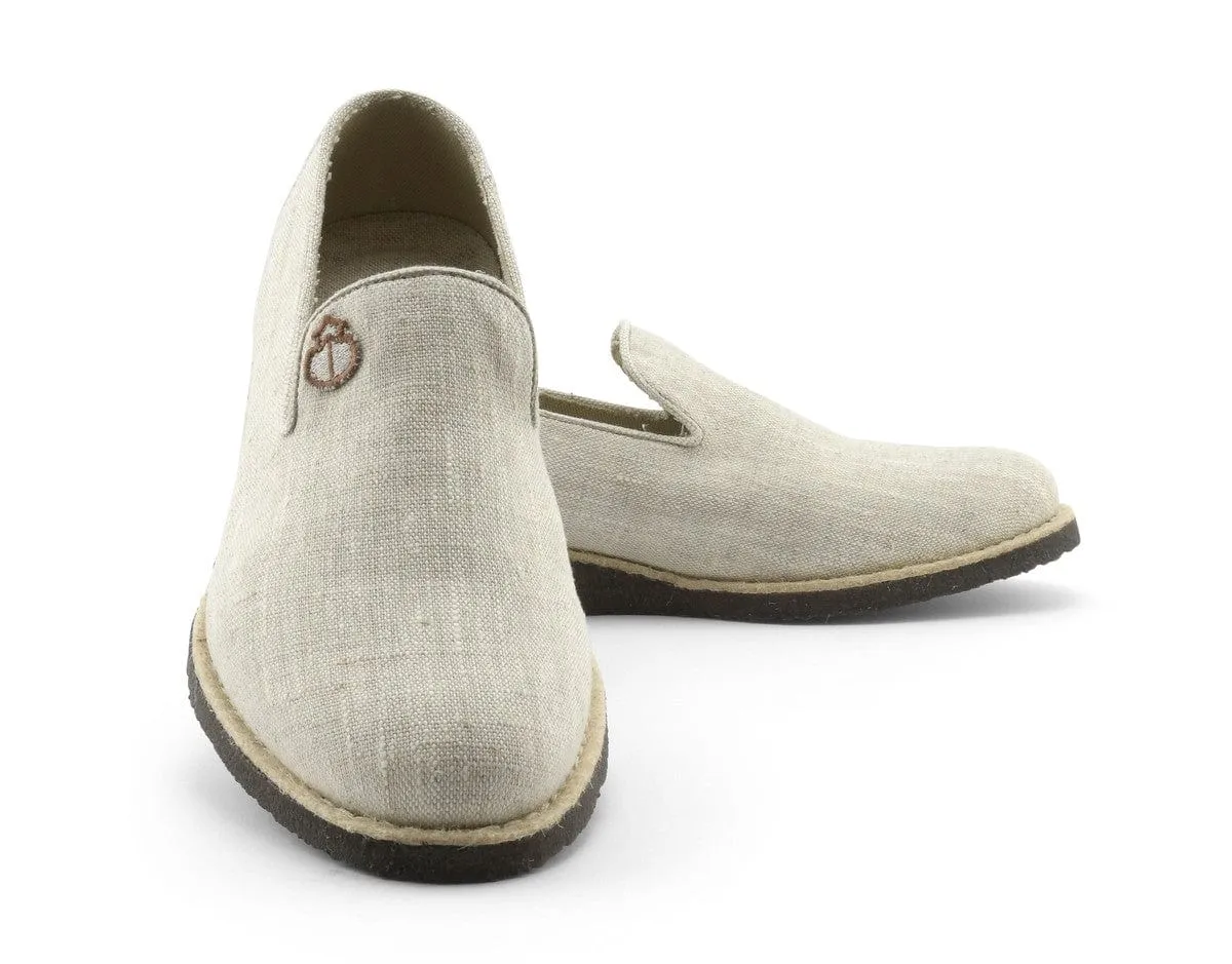 Donata Women's Organic Cotton & Linen Mocassins | Multiple Colours