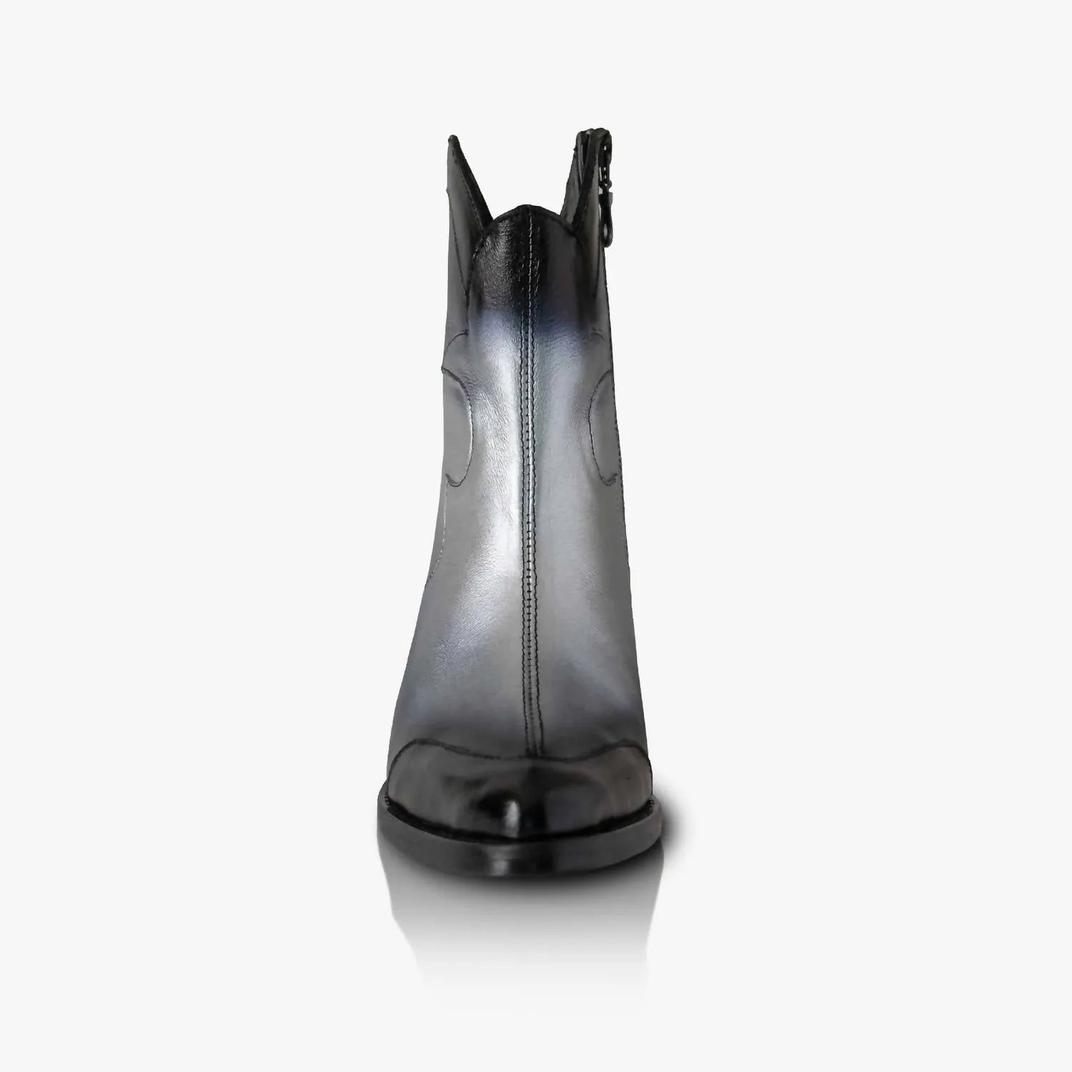 Double Trouble Boots In Silver