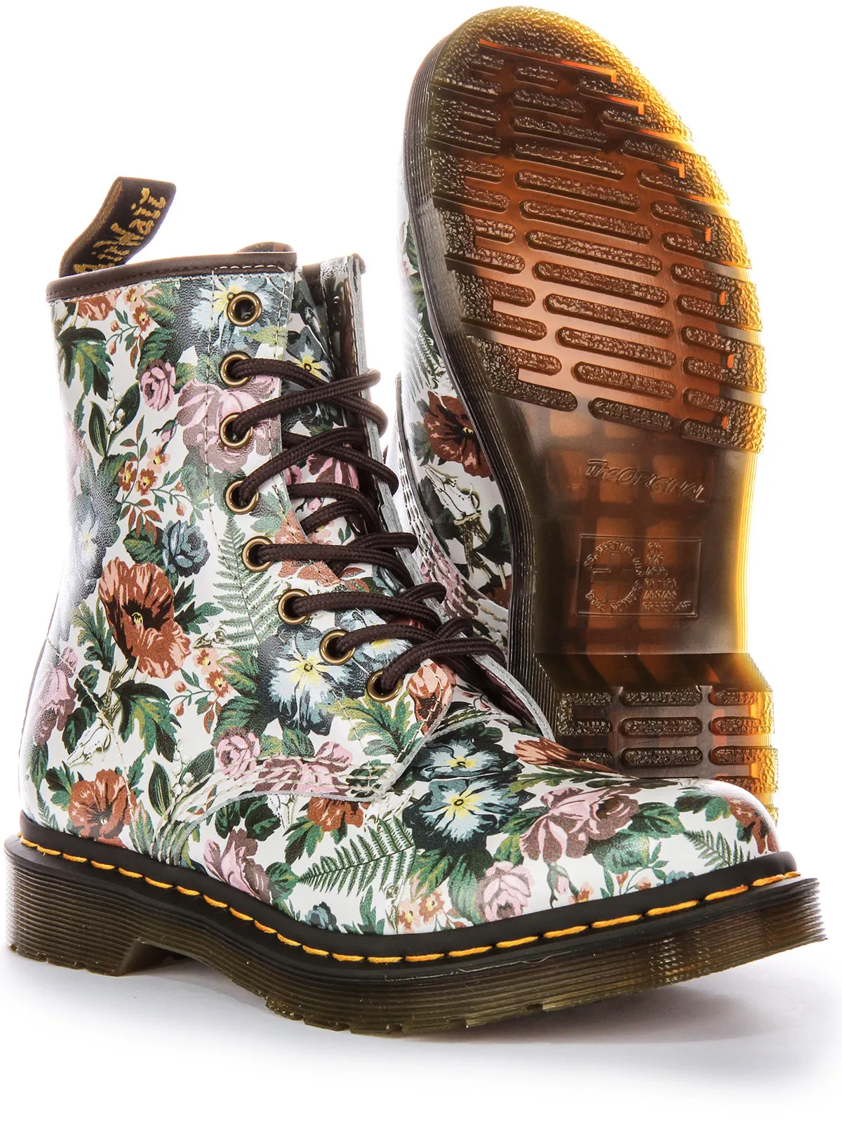 Dr Martens 1460 English Garden In Floral For Women Shoes Dr Martens