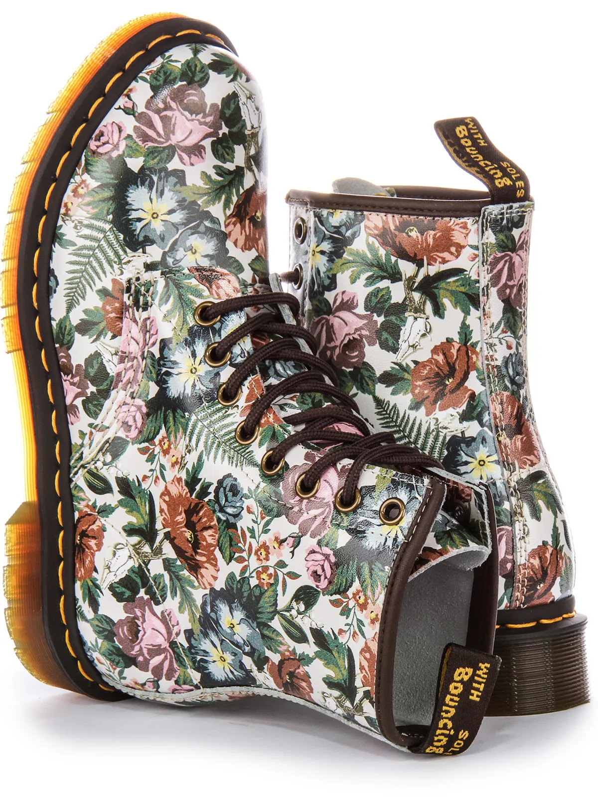 Dr Martens 1460 English Garden In Floral For Women Shoes Dr Martens