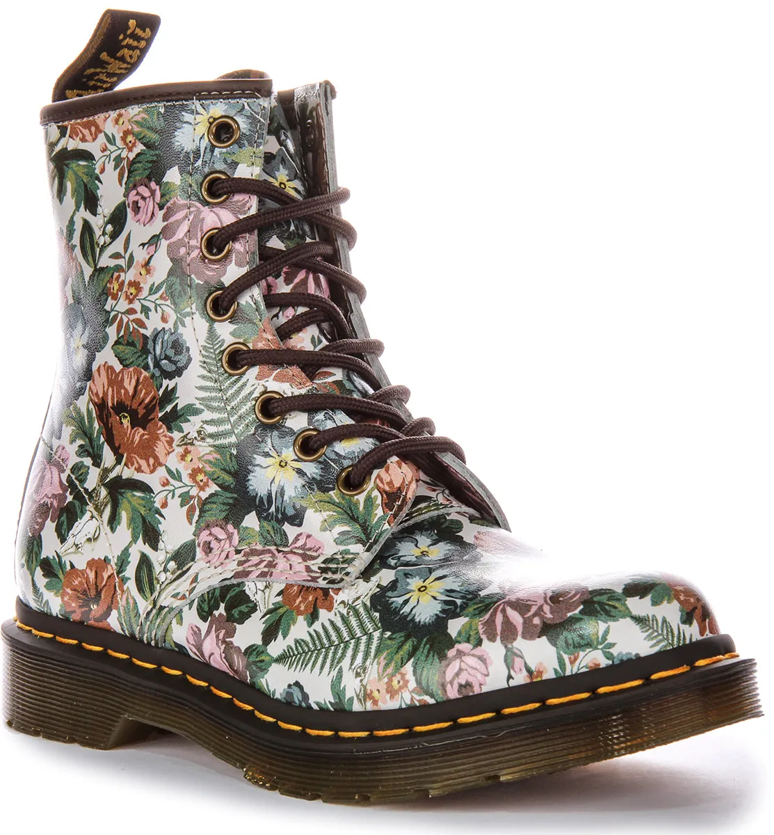 Dr Martens 1460 English Garden In Floral For Women Shoes Dr Martens