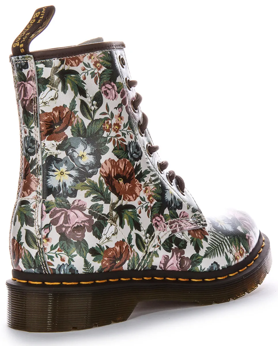 Dr Martens 1460 English Garden In Floral For Women Shoes Dr Martens