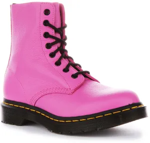 Dr Martens 1460 Pascal In Pink For Women Shoes Dr Martens