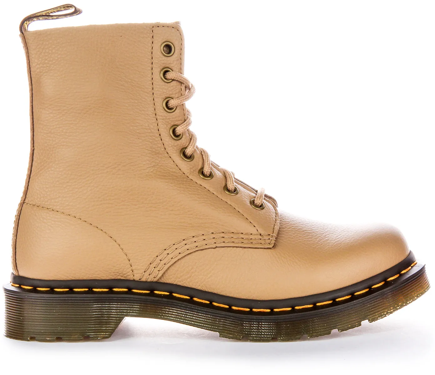 Dr Martens 1460 Pascal In Tan For Women Shoes Dr Martens