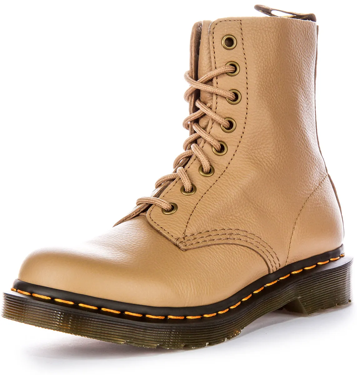 Dr Martens 1460 Pascal In Tan For Women Shoes Dr Martens