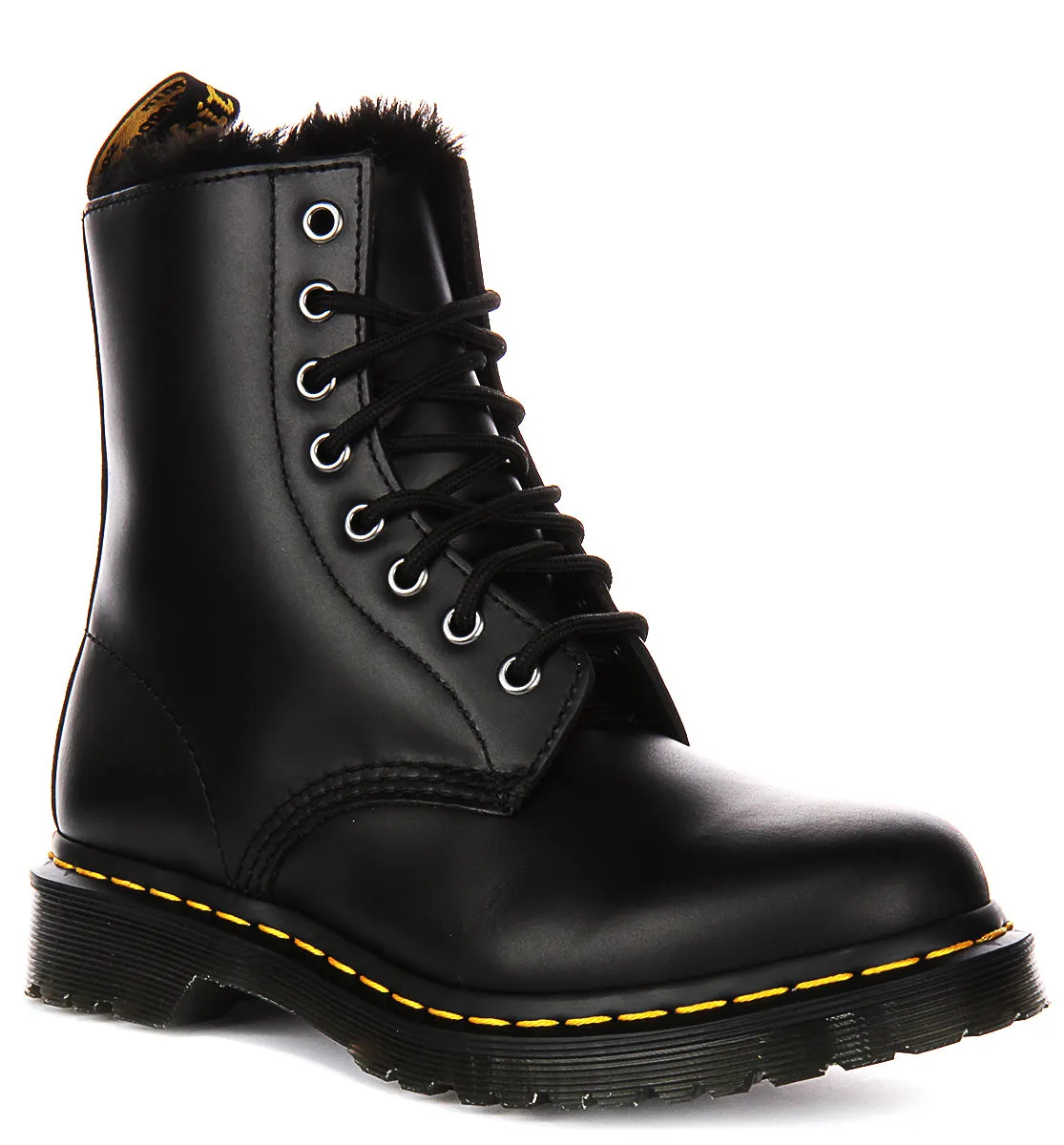 Dr Martens 1460 Serena In Dark Grey Atlas For Women Shoes Dr Martens