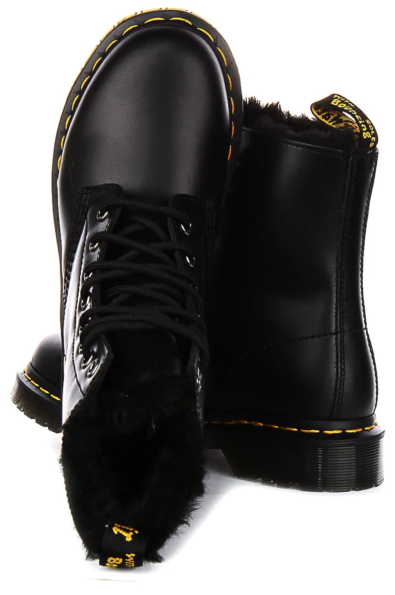 Dr Martens 1460 Serena In Dark Grey Atlas For Women Shoes Dr Martens