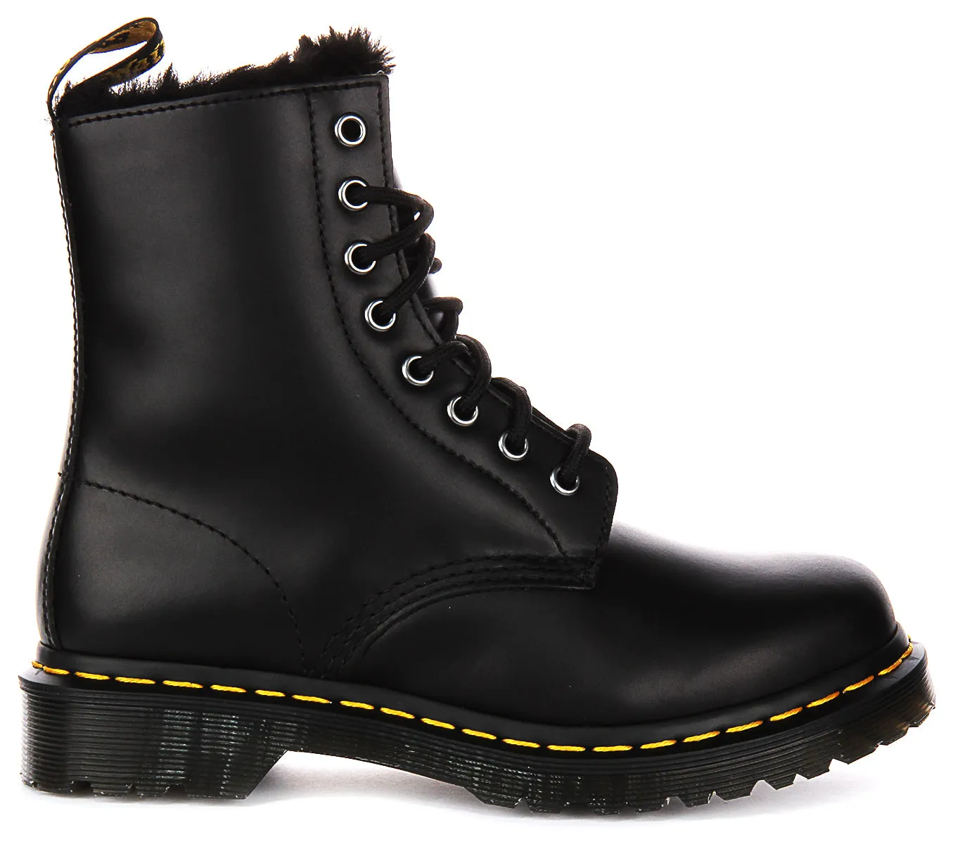 Dr Martens 1460 Serena In Dark Grey Atlas For Women Shoes Dr Martens