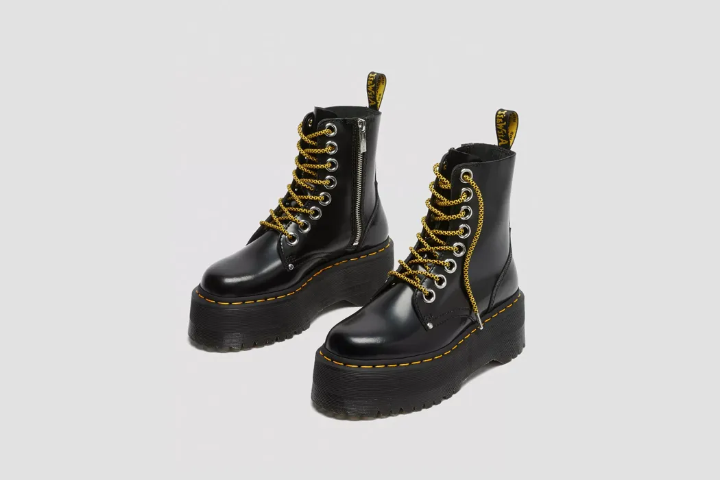 Dr. Martens Jadon Max Buttero Leather Platform Boots