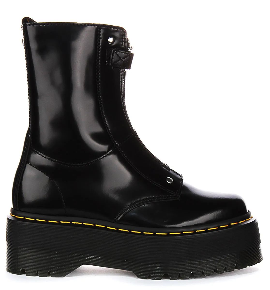 Dr Martens Jetta Hi Max In Black For Women Shoes Dr Martens