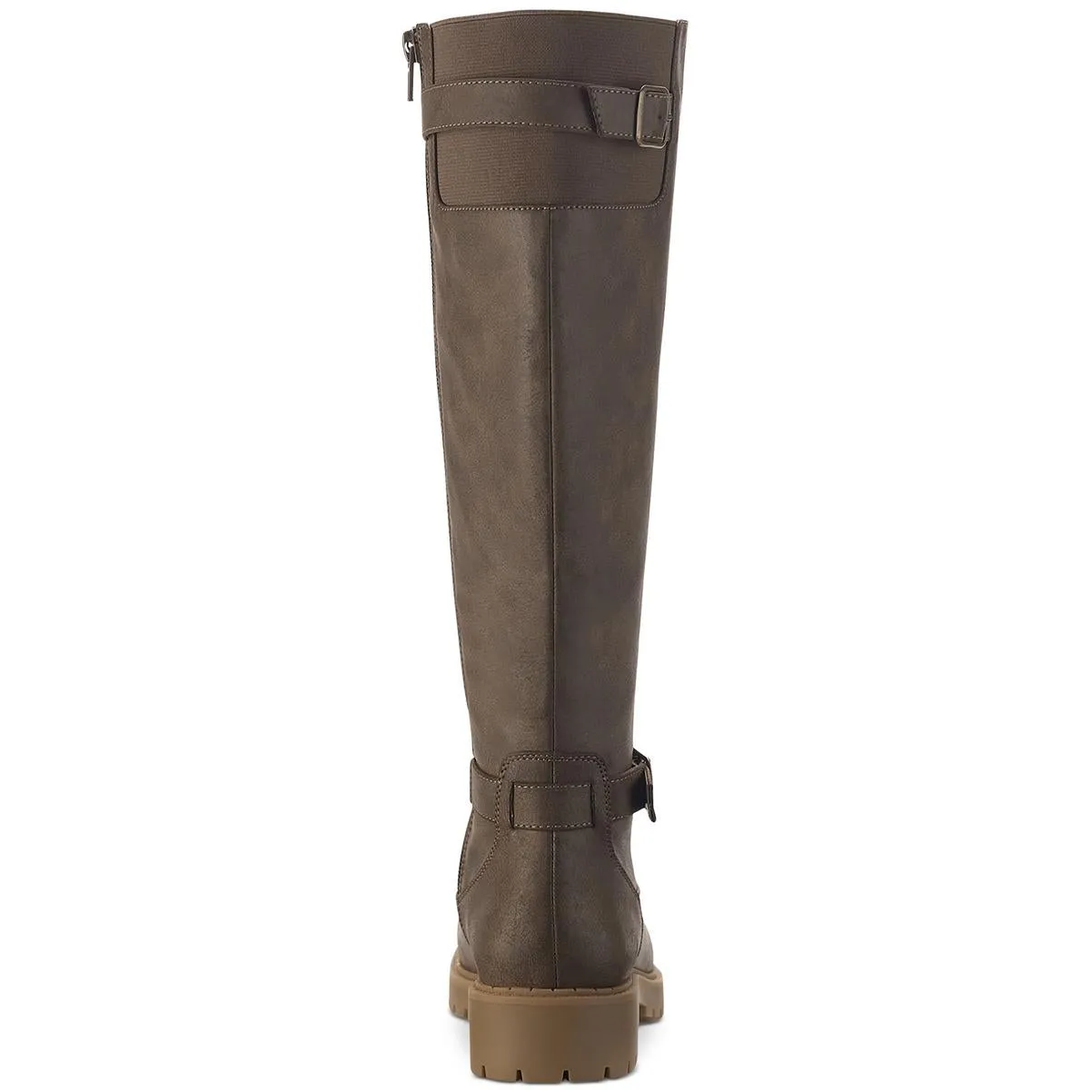 Elenorr  Womens Snake Skin Faux Leather Knee-High Boots