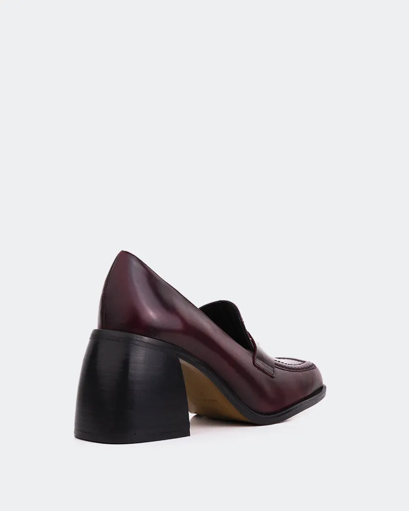 Elm Burgundy Leather