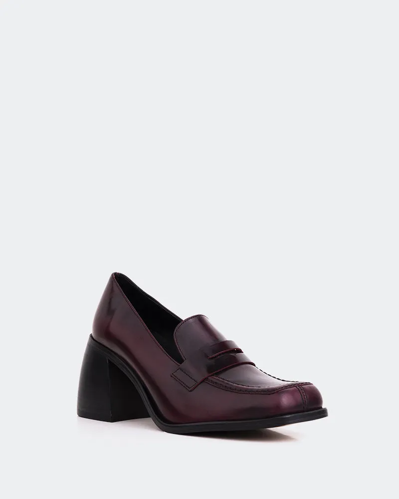 Elm Burgundy Leather
