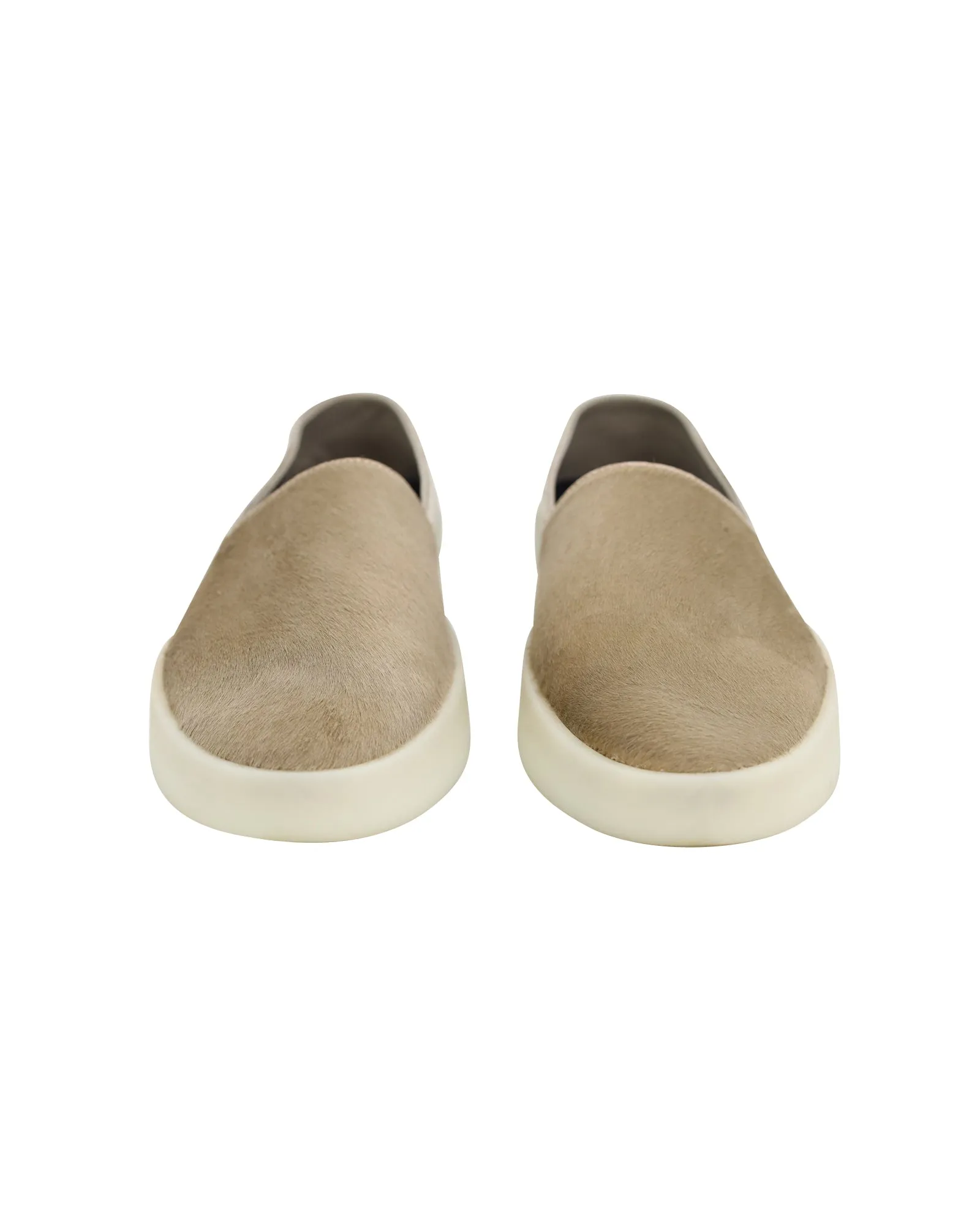 Fear of God Espa Pony Espadrilles in Beige Calfskin Leather