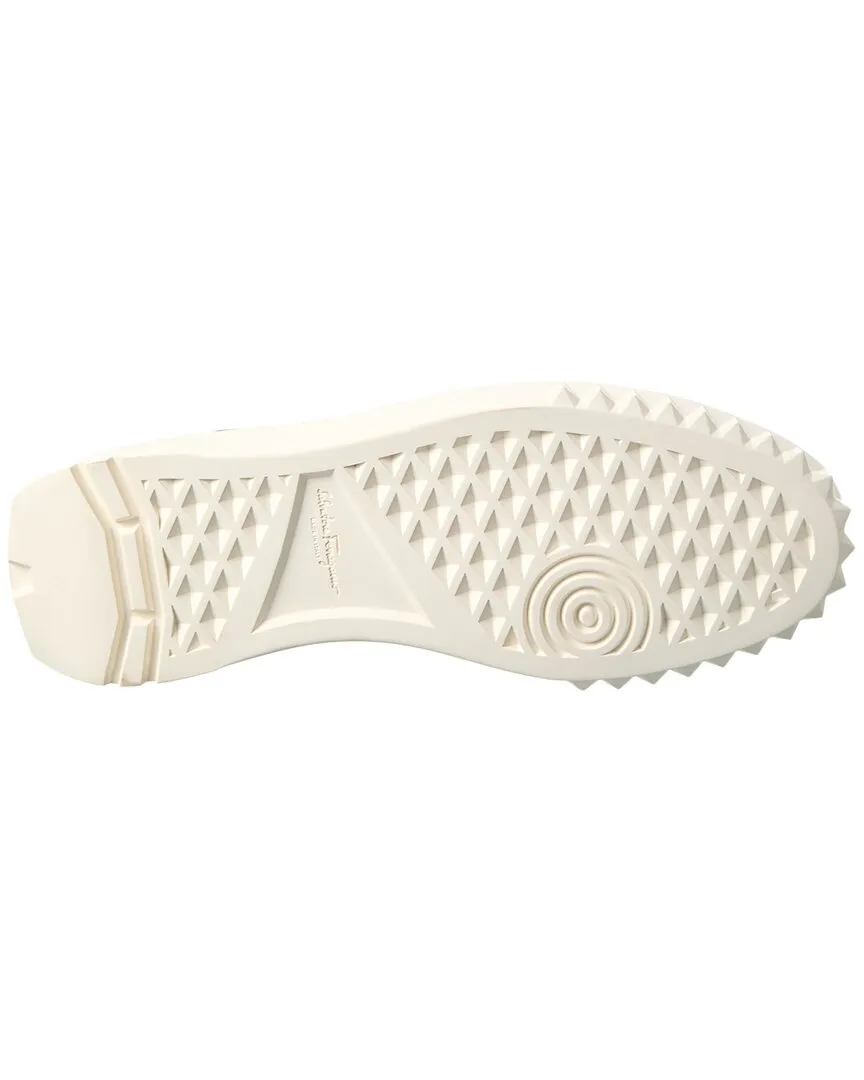 Ferragamo Cube Leather Sneaker