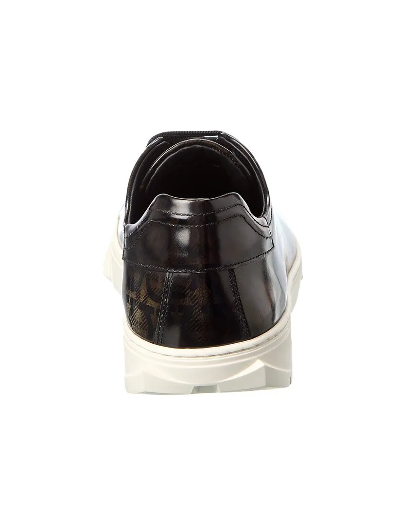 Ferragamo Cube Leather Sneaker