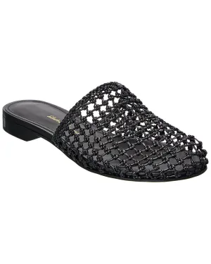 Ferragamo Ellas Leather Flat