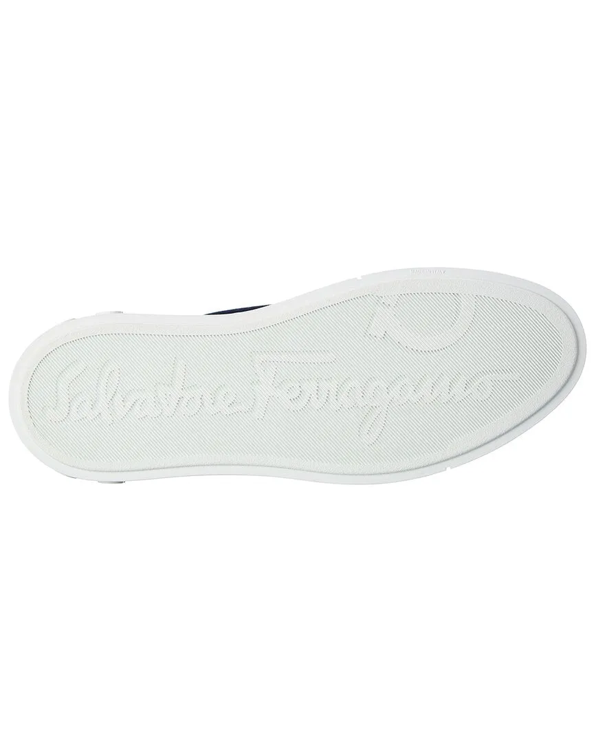 Ferragamo Mediterr Eco Canvas Sneaker