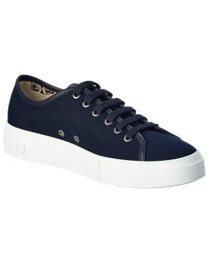 Ferragamo Mediterr Eco Canvas Sneaker