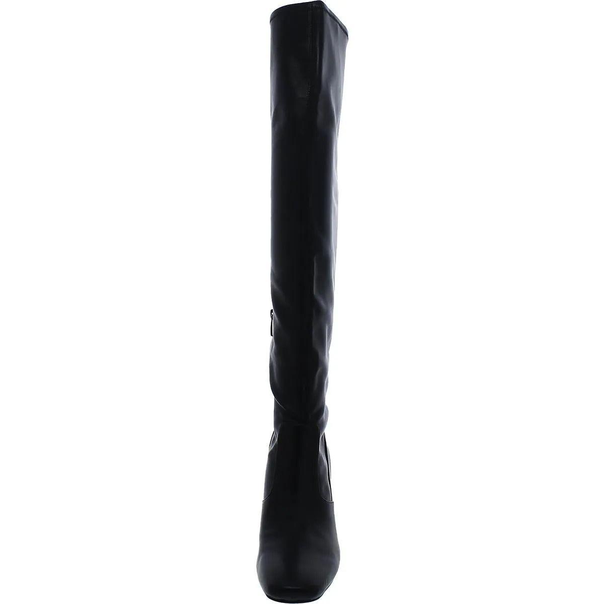 Flexa Tall Womens Faux Leather Pull On Over-The-Knee Boots