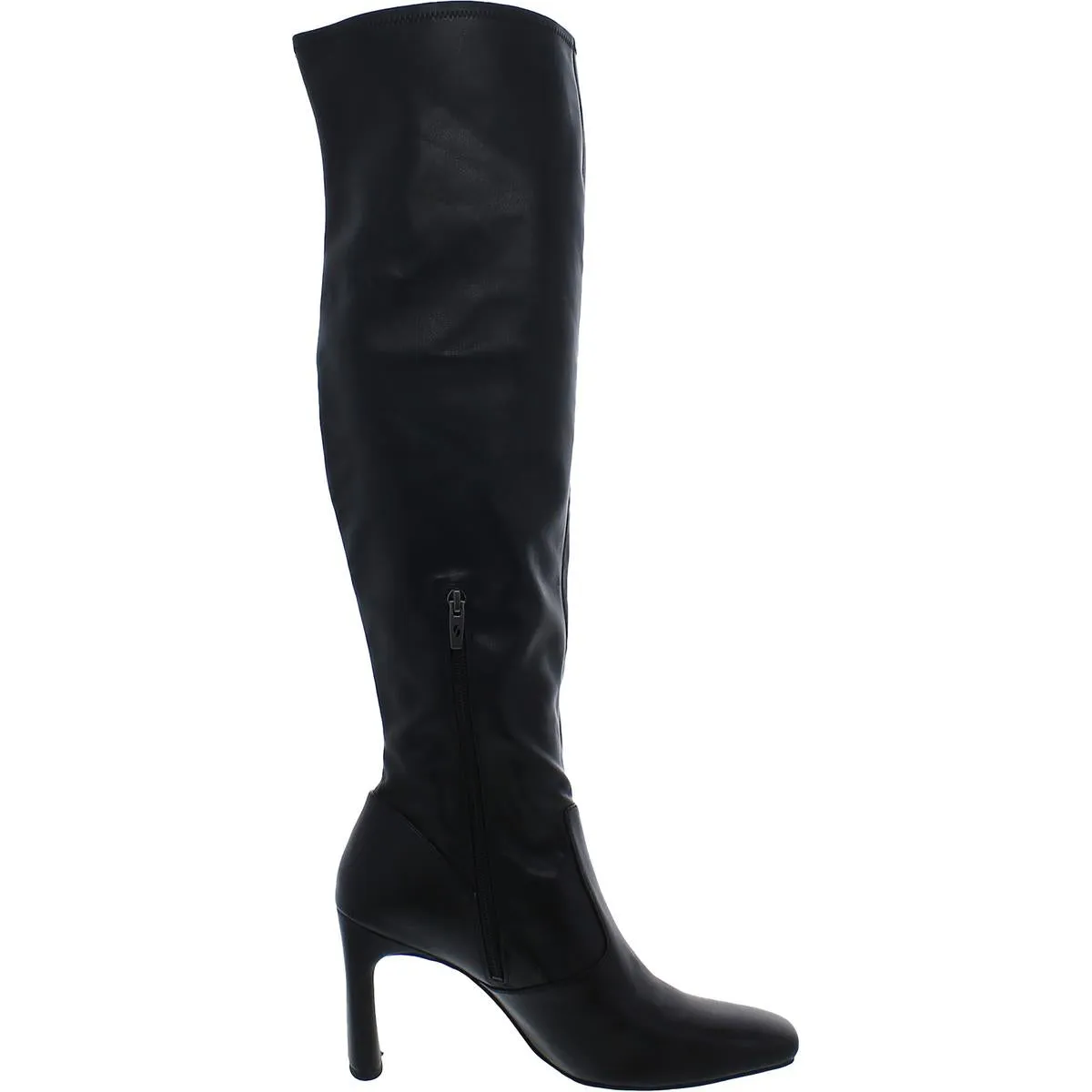 Flexa Tall Womens Faux Leather Pull On Over-The-Knee Boots
